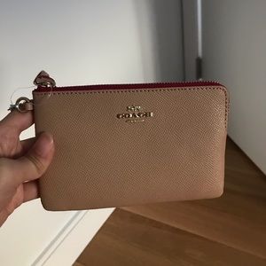 Coach mini wristlet purse - brand new
